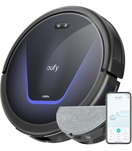 Kaba　【Anker】eufy RoboVac G10 Hybrid eufy by Anker, RoboVac G10 Hybrid, Robotic Vacuum Cleaner